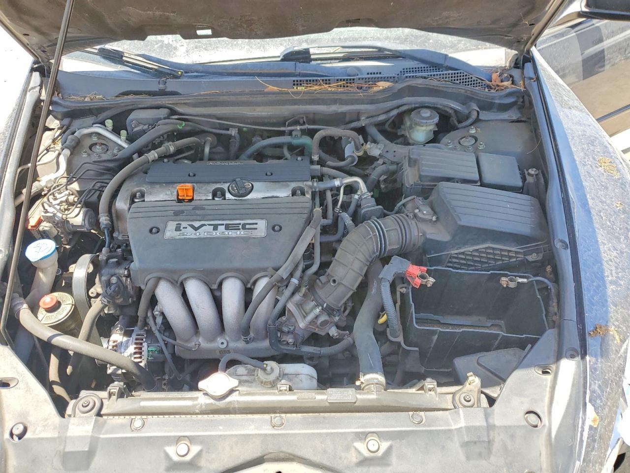 2007 Honda Accord Ex Gray vin: 1HGCM56837A075955
