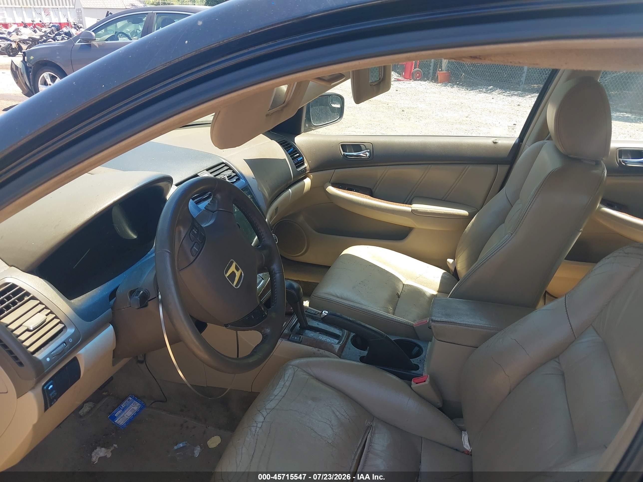 2007 Honda Accord 2.4 Ex Black vin: 1HGCM56837A080685
