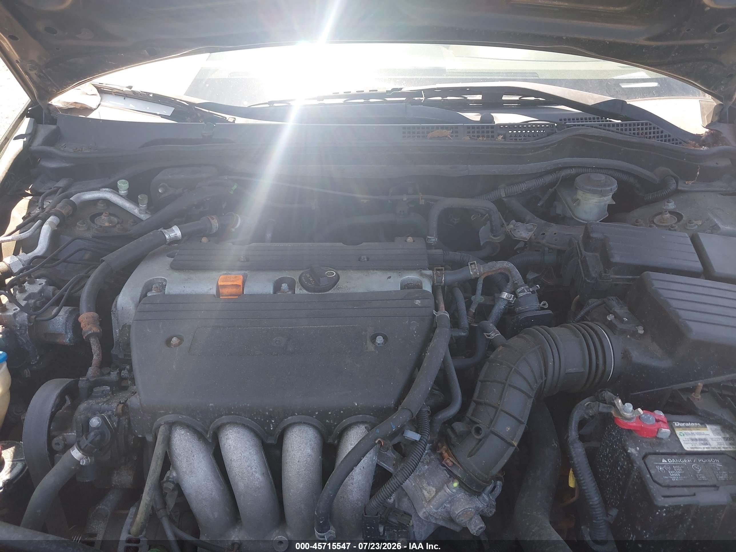 2007 Honda Accord 2.4 Ex Black vin: 1HGCM56837A080685