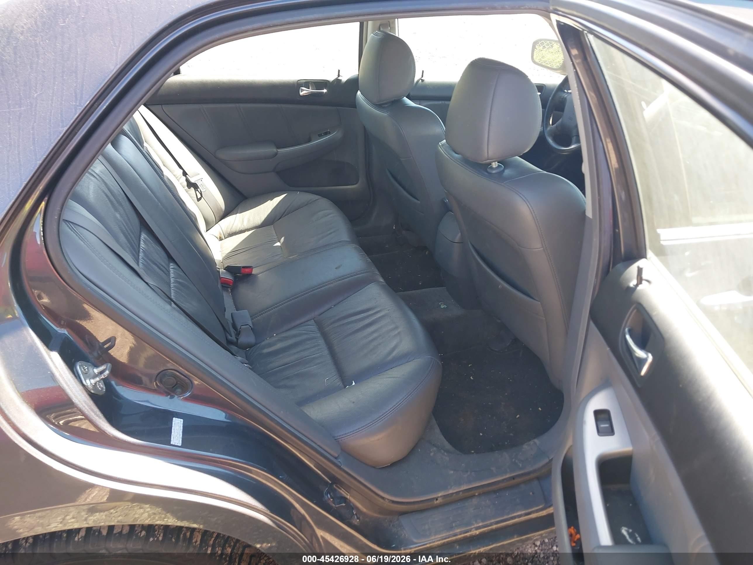 2007 Honda Accord 2.4 Ex Navy vin: 1HGCM56837A133496