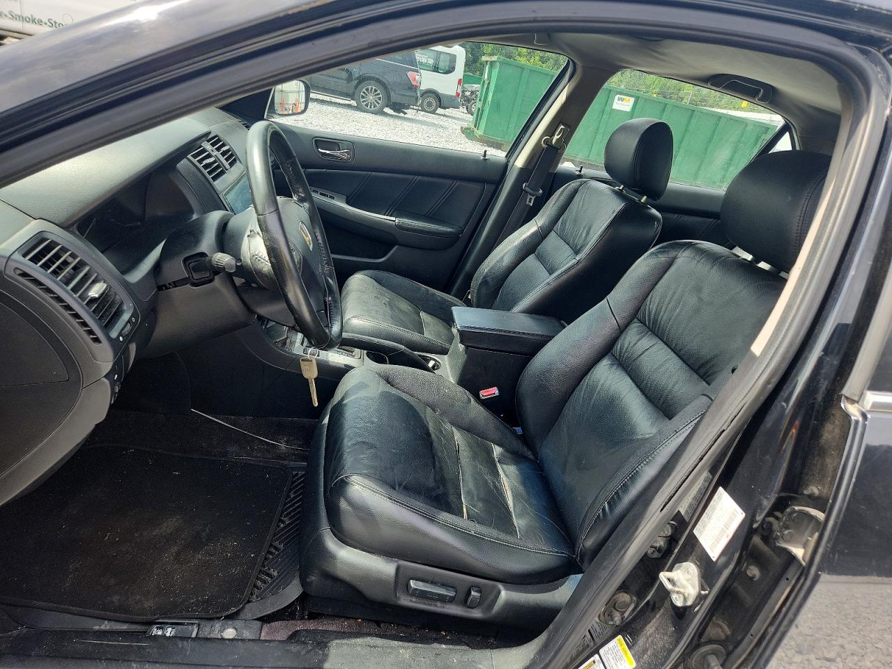 2007 Honda Accord Ex Black vin: 1HGCM56837A140383