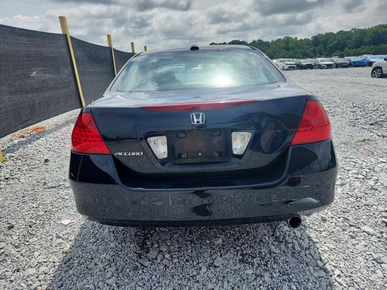 2007 Honda Accord Ex Black vin: 1HGCM56837A140383