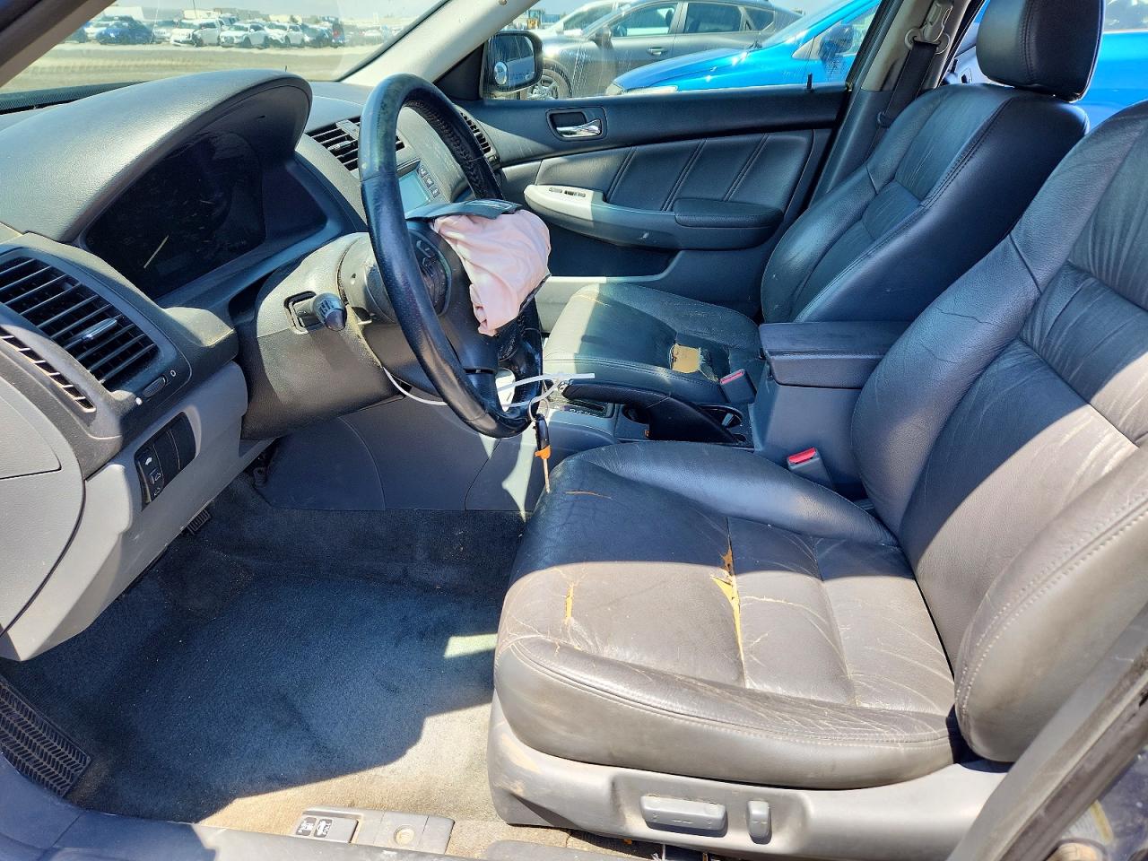 2007 Honda Accord Ex Silver vin: 1HGCM56837A166689