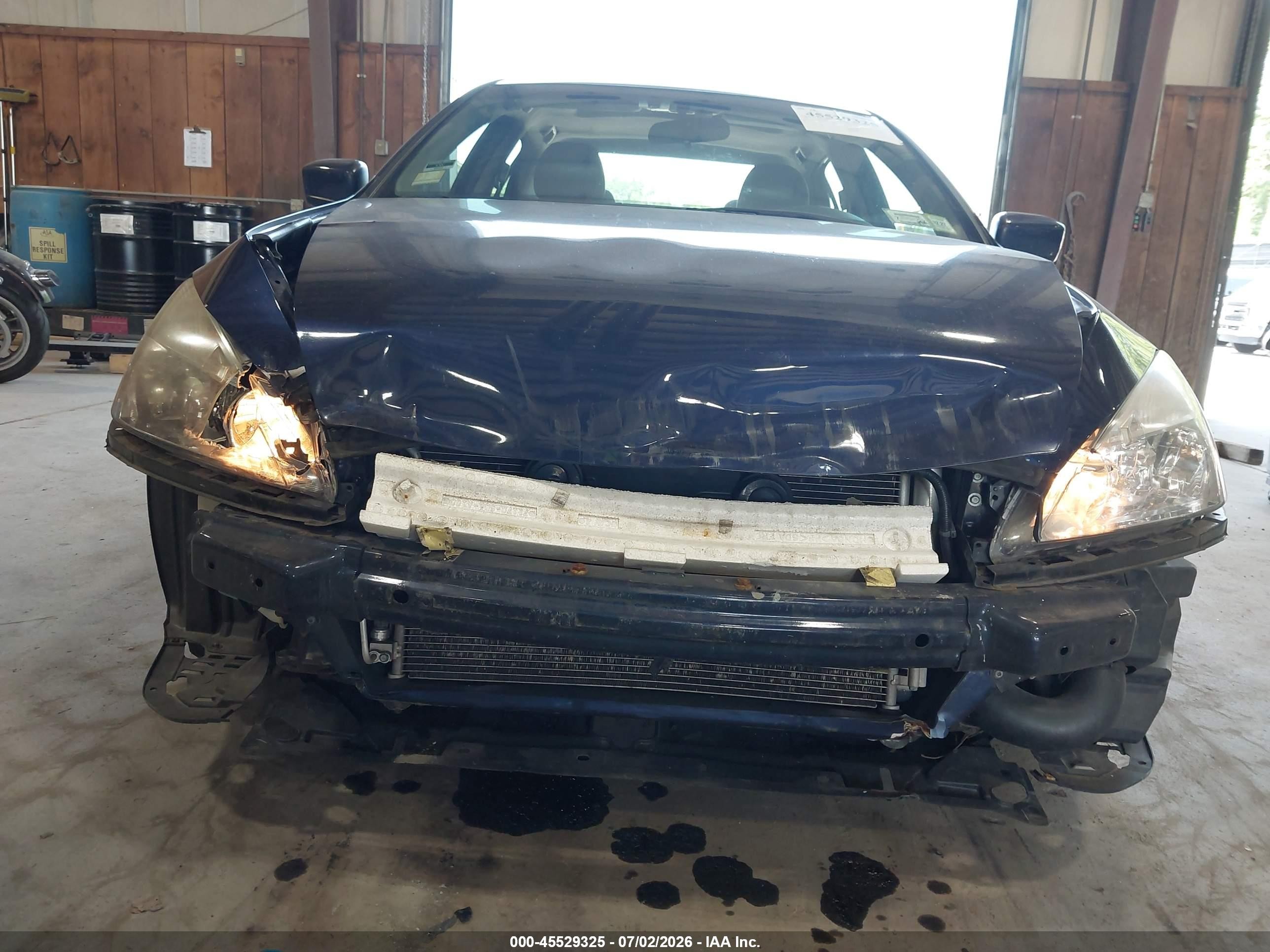2007 Honda Accord 2.4 Ex Dark Blue vin: 1HGCM56837A198283