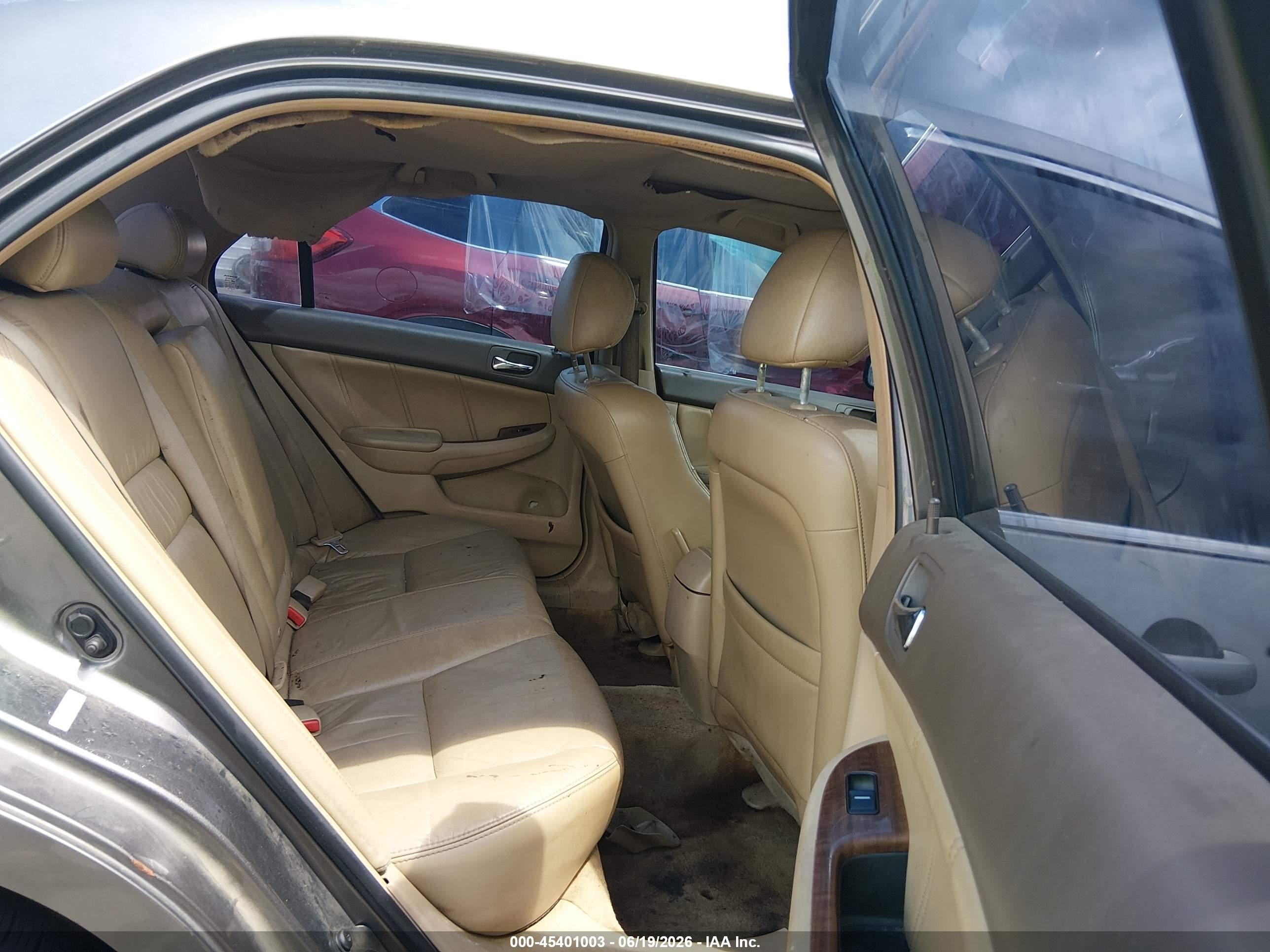 2007 Honda Accord 2.4 Ex Gray vin: 1HGCM56837A206673