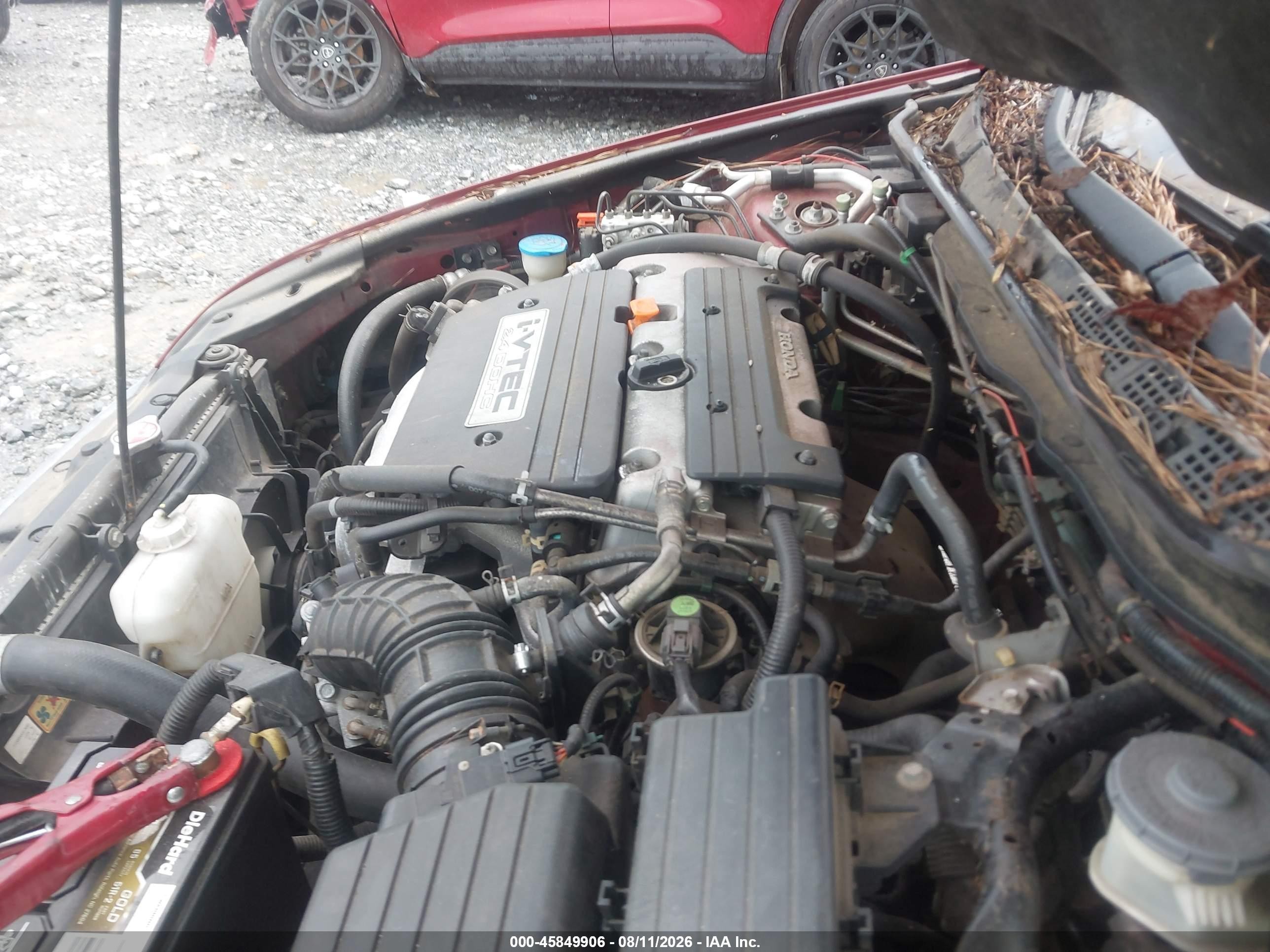 2007 Honda Accord 2.4 Ex Белый vin: 1HGCM56837A221898