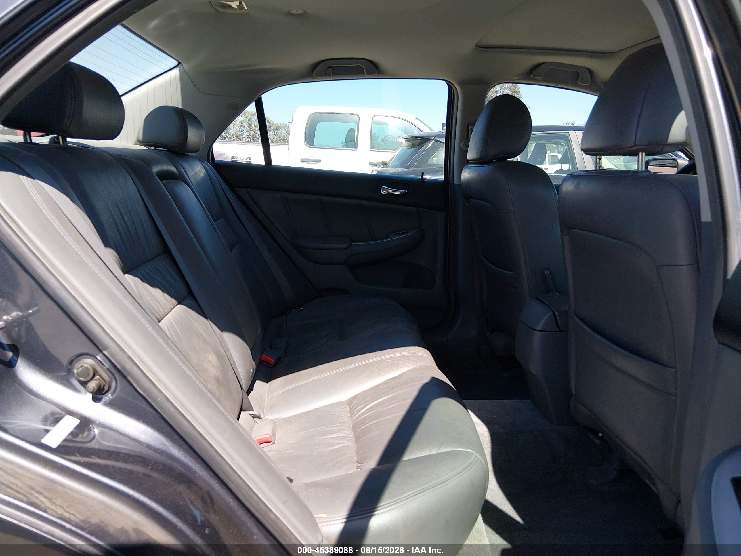 2007 Honda Accord 2.4 Ex Gray vin: 1HGCM56837A228737