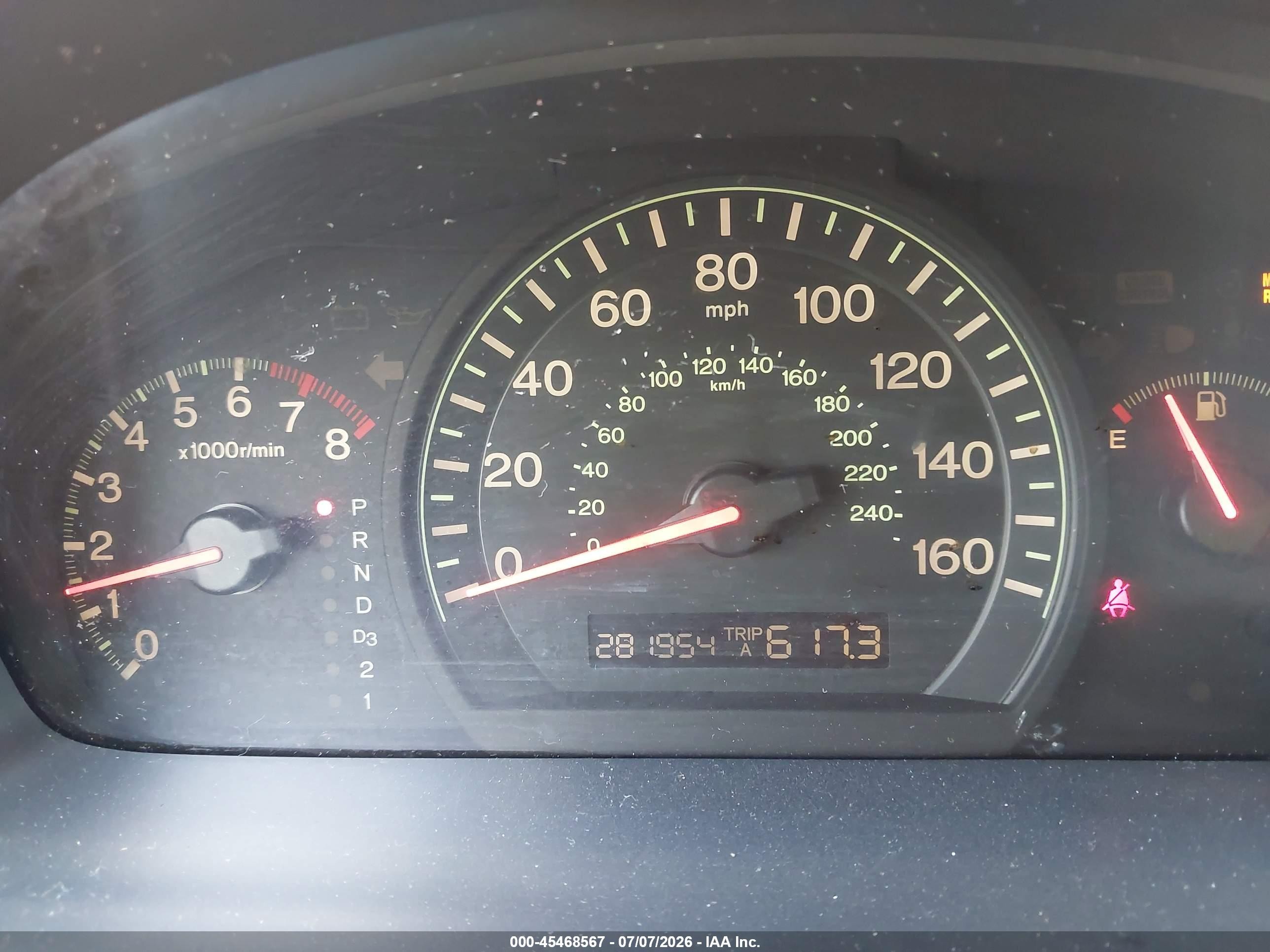 2004 Honda Accord 2.4 Ex Maroon vin: 1HGCM56844A020779