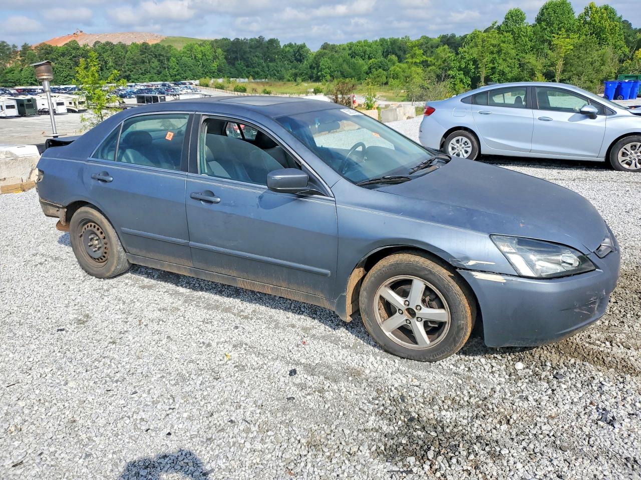 2004 Honda Accord Ex Gray vin: 1HGCM56844A021933