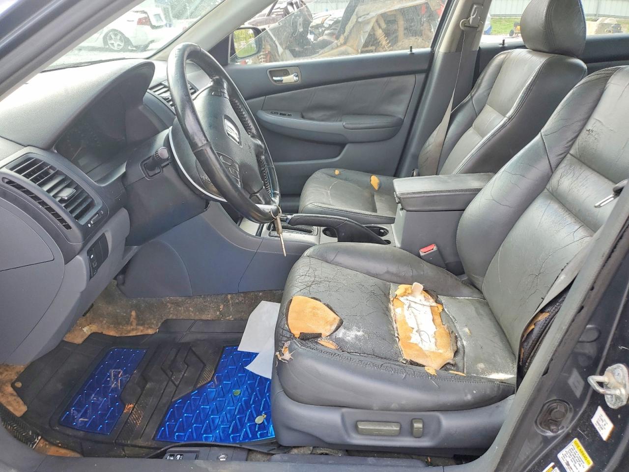 2004 Honda Accord Ex Gray vin: 1HGCM56844A021933