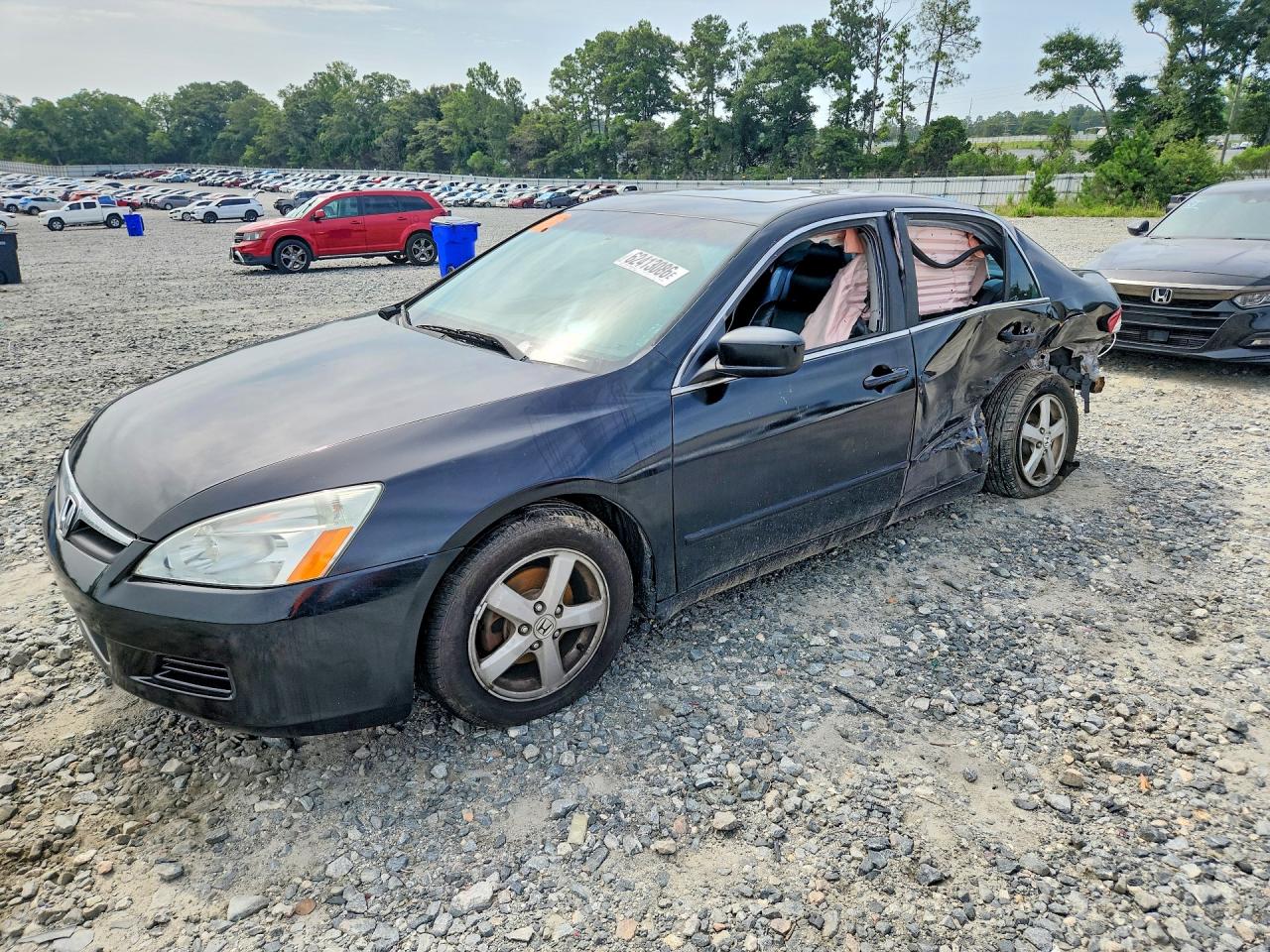 2004 Honda Accord Ex Black vin: 1HGCM56844A030440