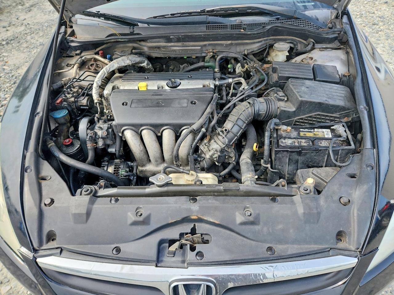 2004 Honda Accord Ex Black vin: 1HGCM56844A030440