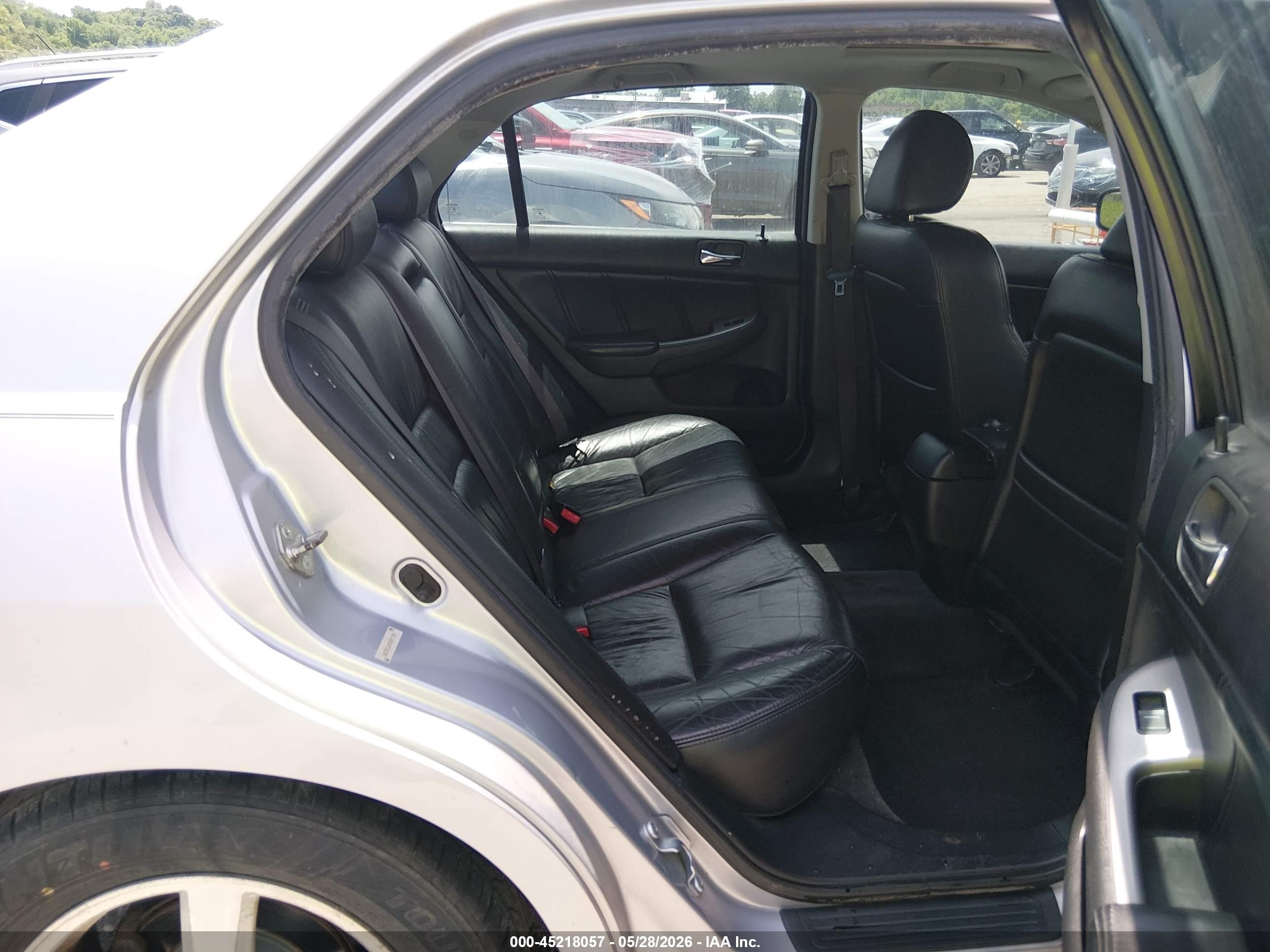 2004 Honda Accord 2.4 Ex Silver vin: 1HGCM56844A091545