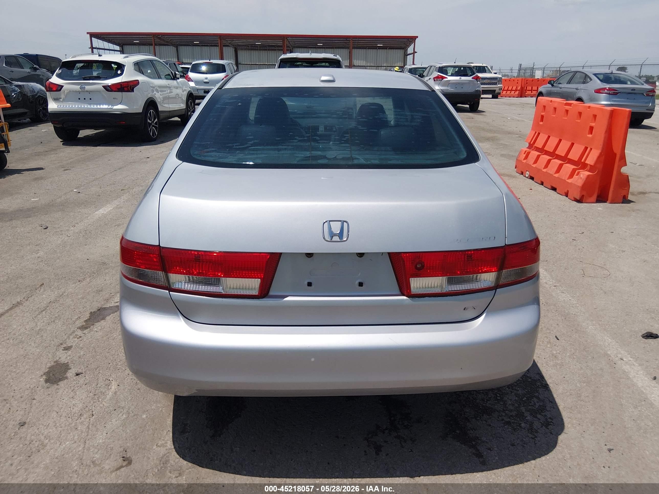 2004 Honda Accord 2.4 Ex Silver vin: 1HGCM56844A091545