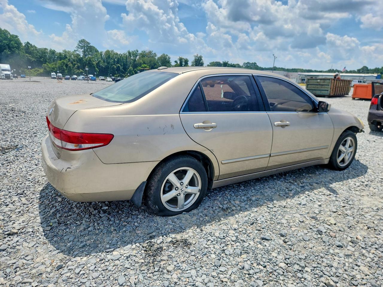 2004 Honda Accord Ex Tan vin: 1HGCM56844A123393