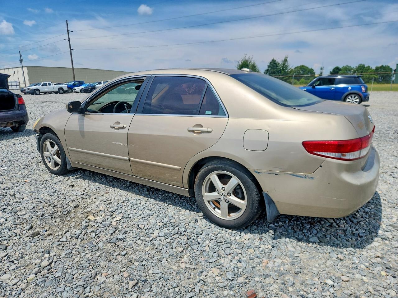 2004 Honda Accord Ex Tan vin: 1HGCM56844A123393