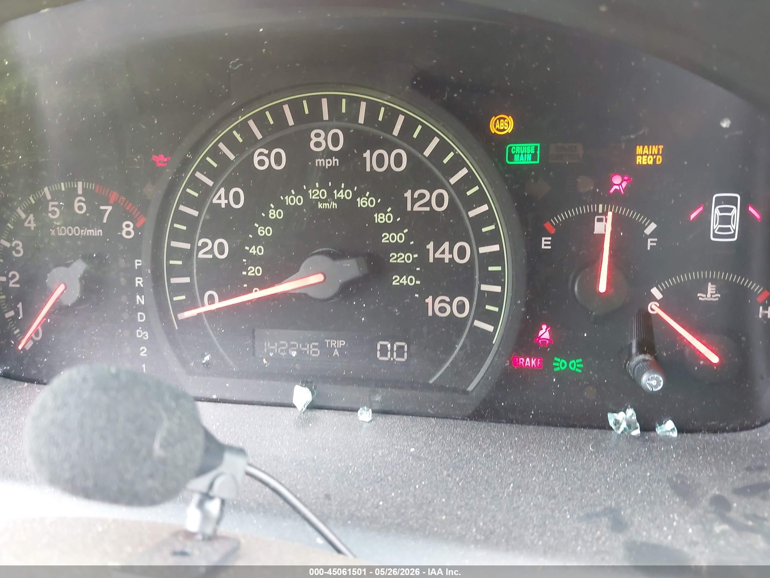 2005 Honda Accord 2.4 Ex Beige vin: 1HGCM56845A044744