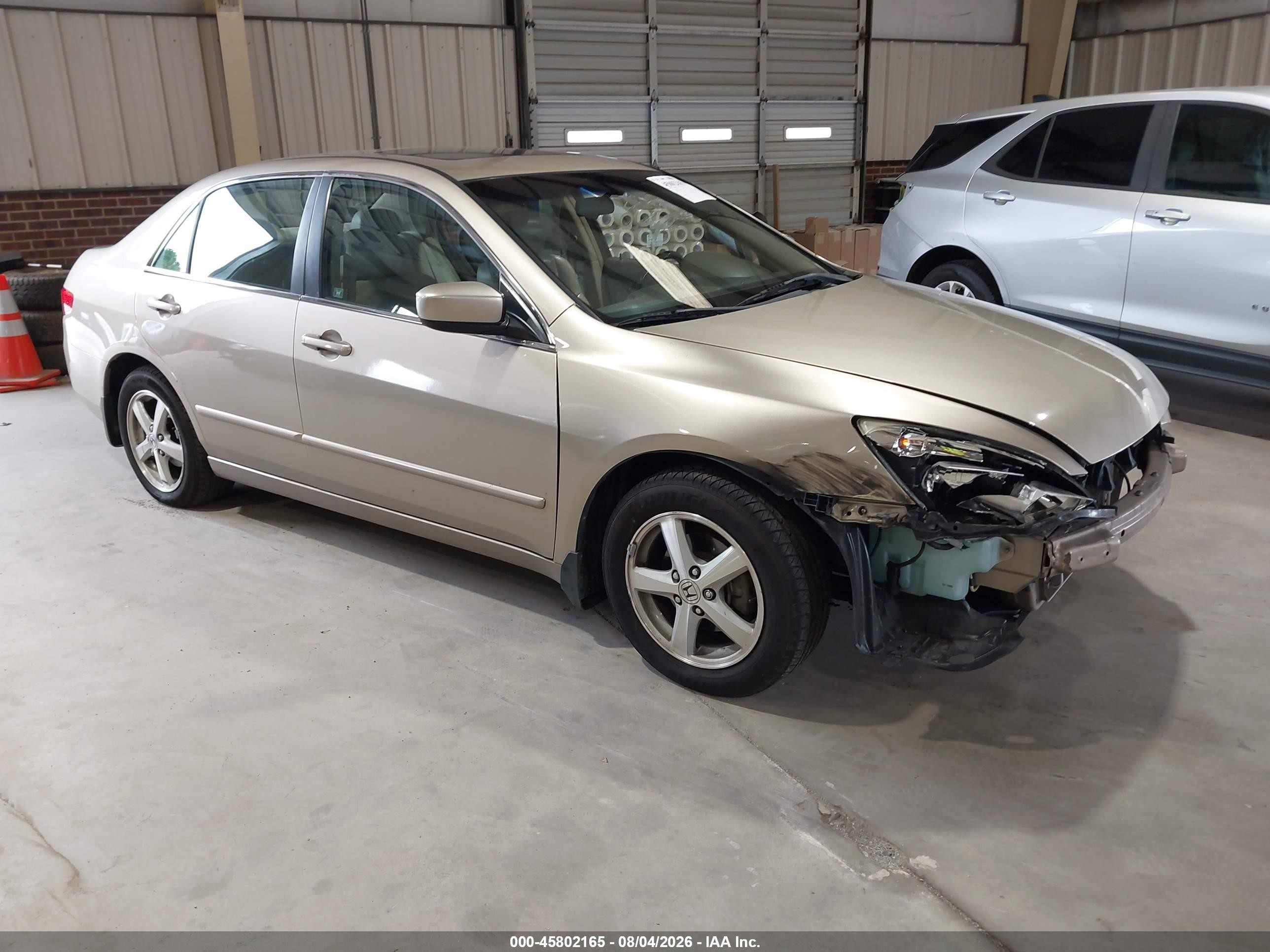 2005 Honda Accord 2.4 Ex Gold vin: 1HGCM56845A088419