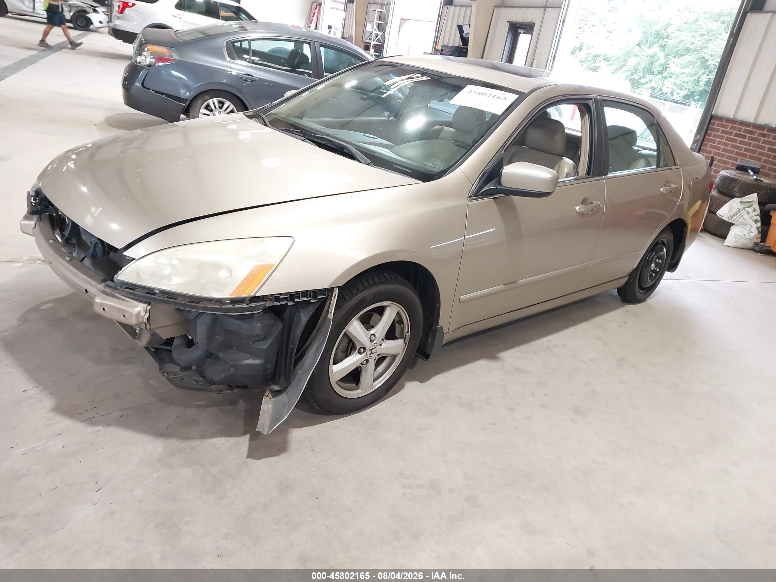 2005 Honda Accord 2.4 Ex Gold vin: 1HGCM56845A088419