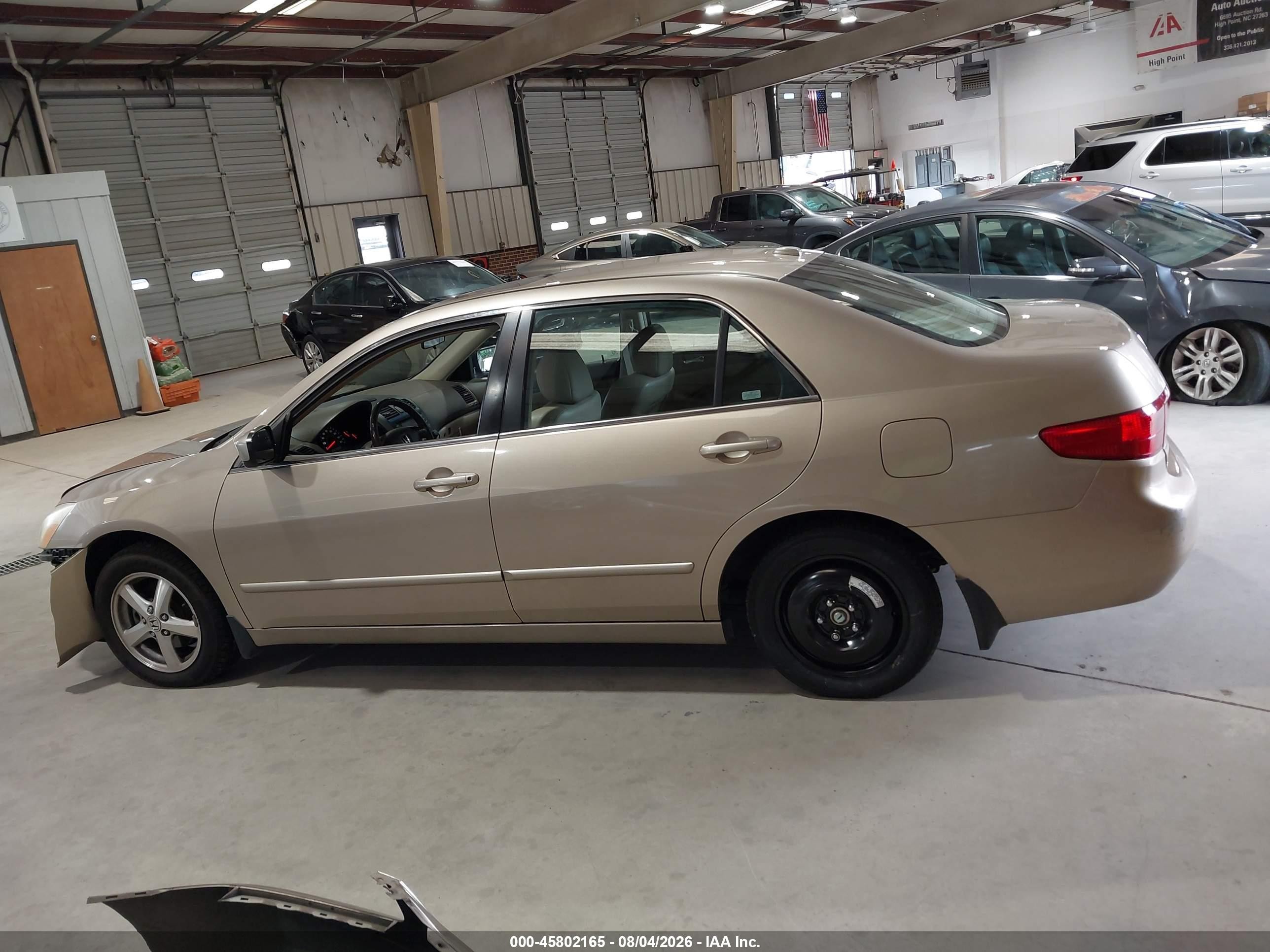 2005 Honda Accord 2.4 Ex Gold vin: 1HGCM56845A088419