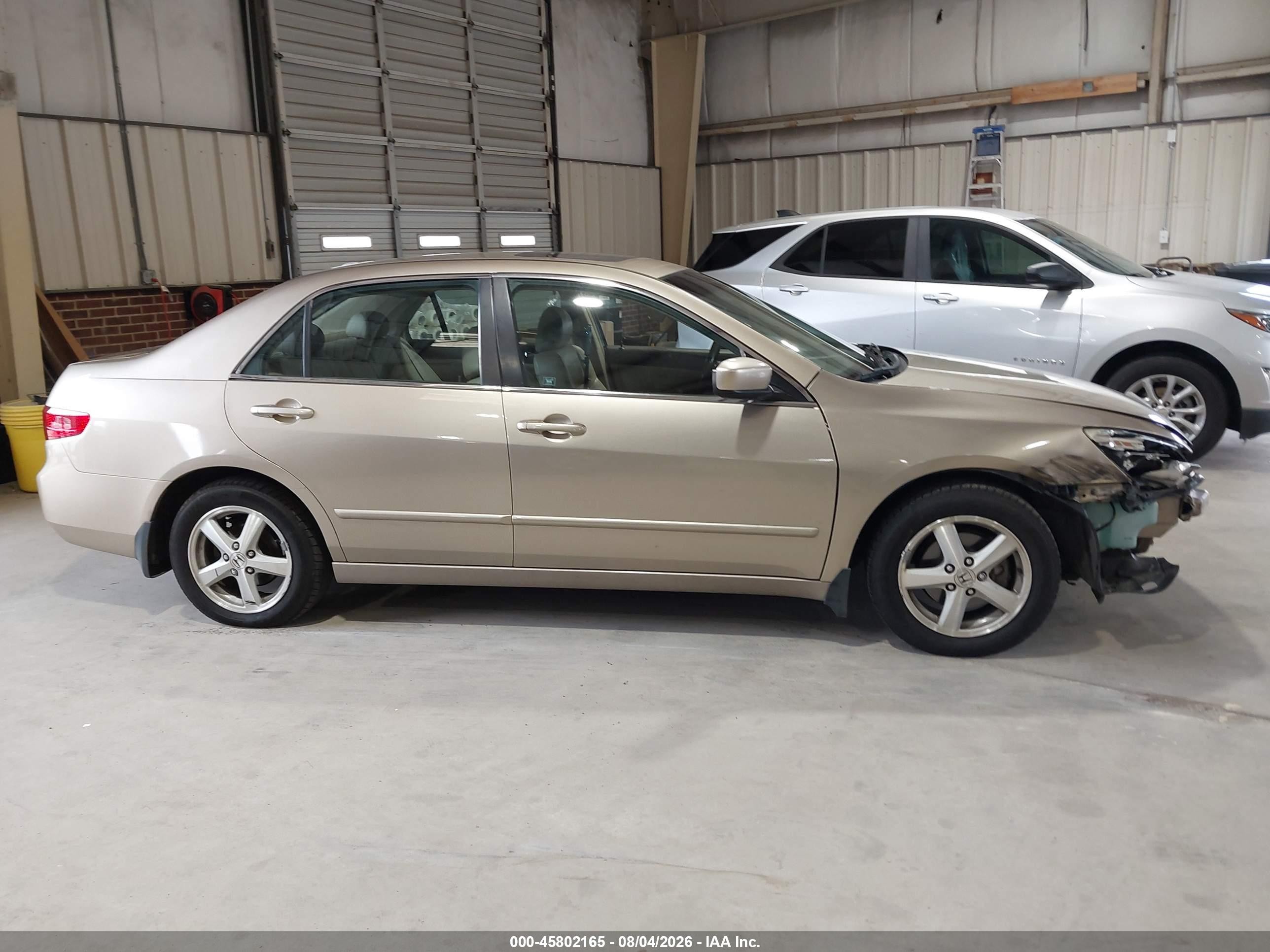 2005 Honda Accord 2.4 Ex Gold vin: 1HGCM56845A088419