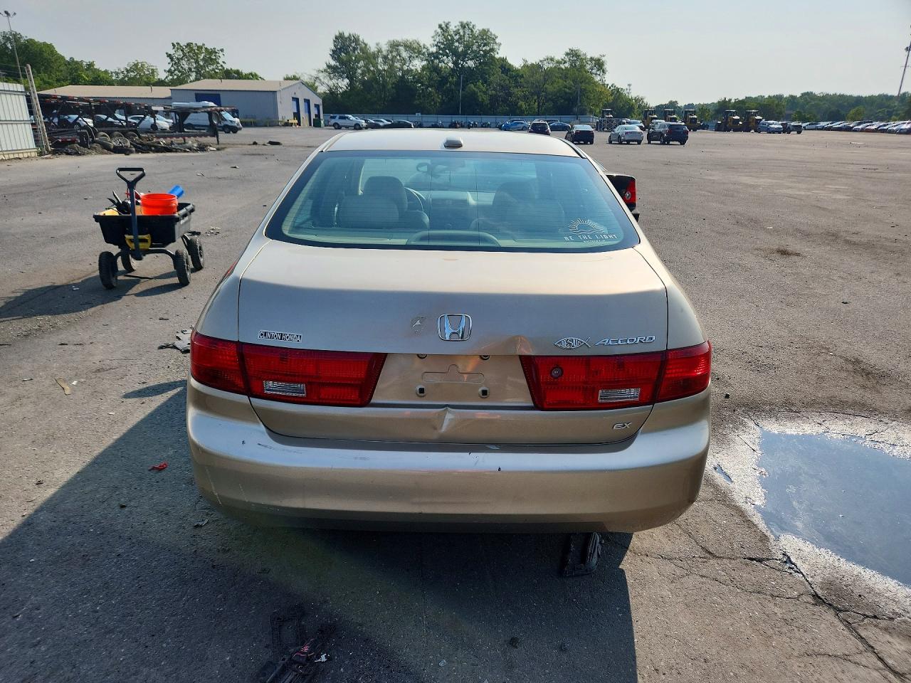 2005 Honda Accord Ex Tan vin: 1HGCM56845A173745