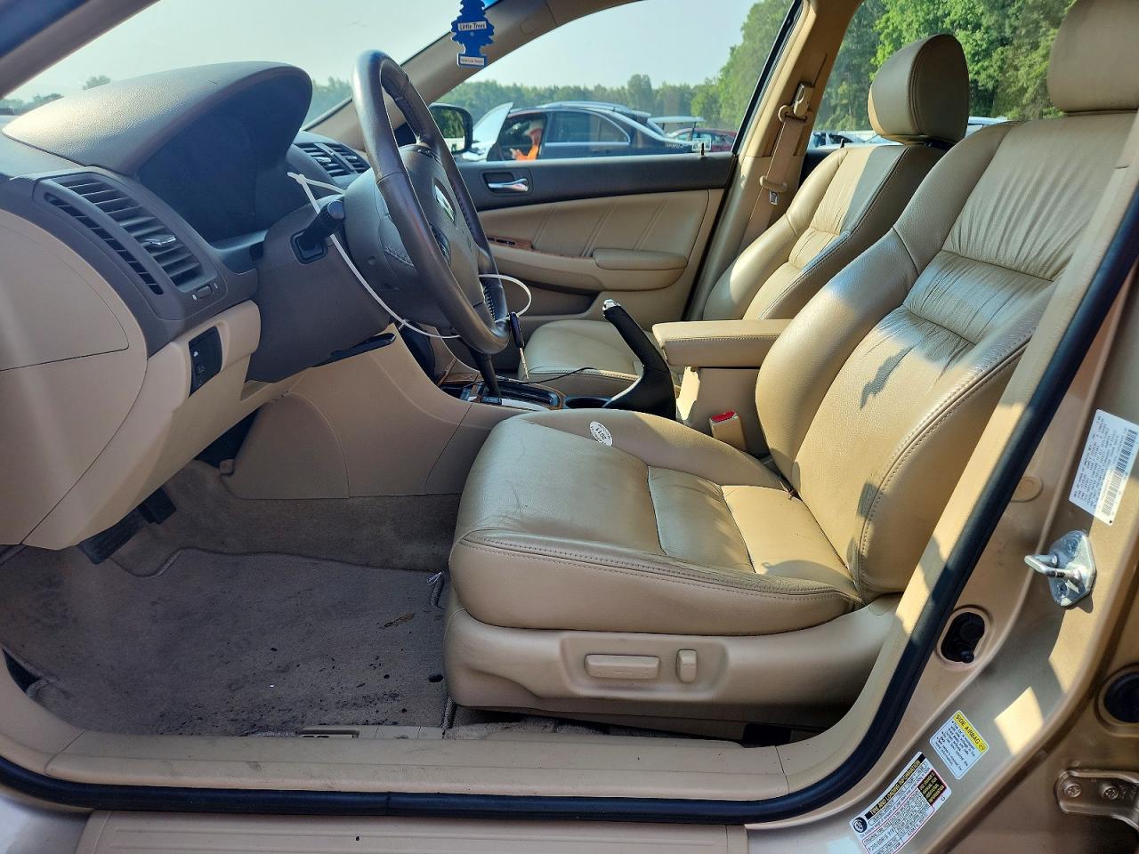 2005 Honda Accord Ex Tan vin: 1HGCM56845A173745
