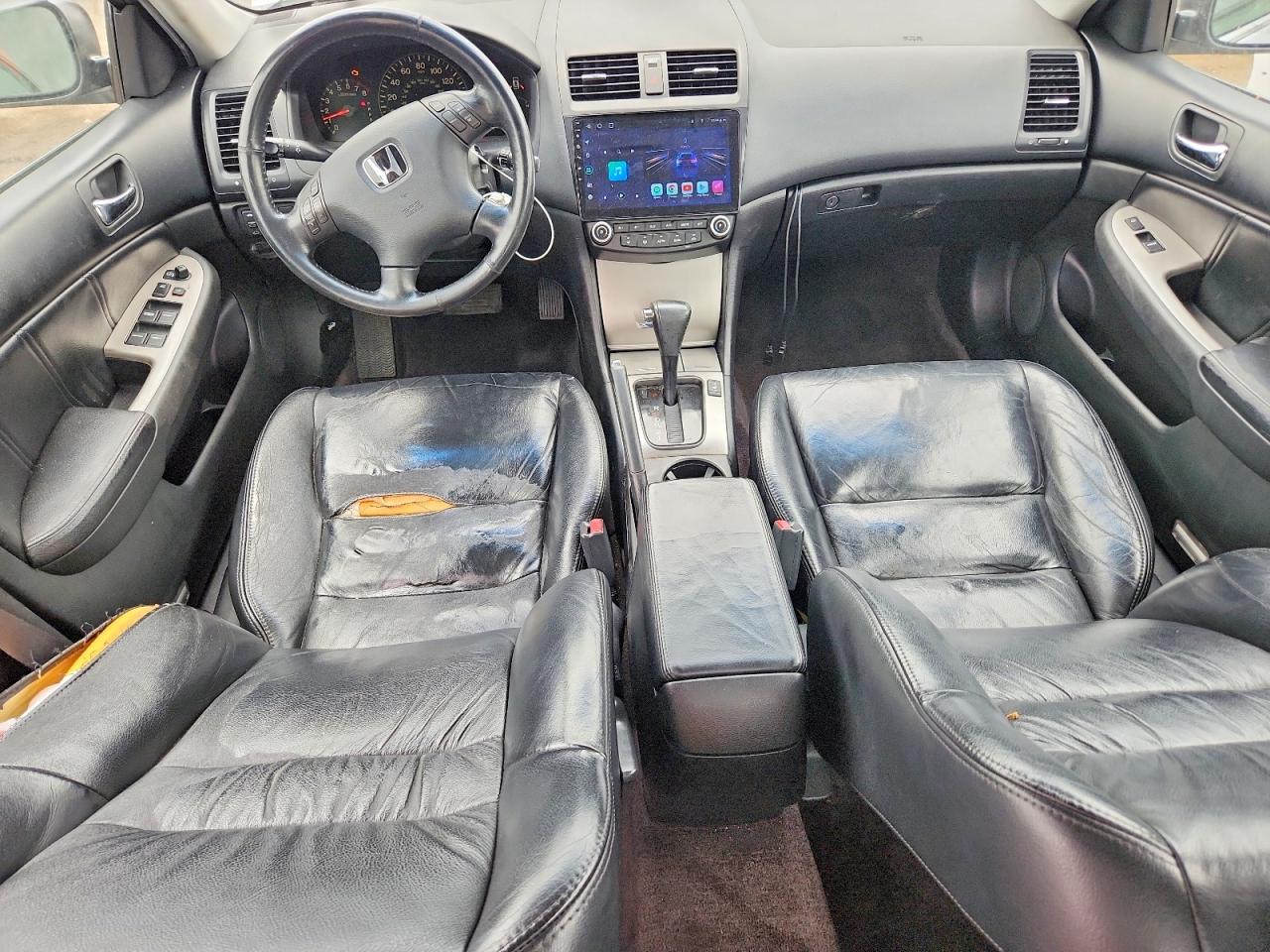 2005 Honda Accord Ex Silver vin: 1HGCM56845A186169