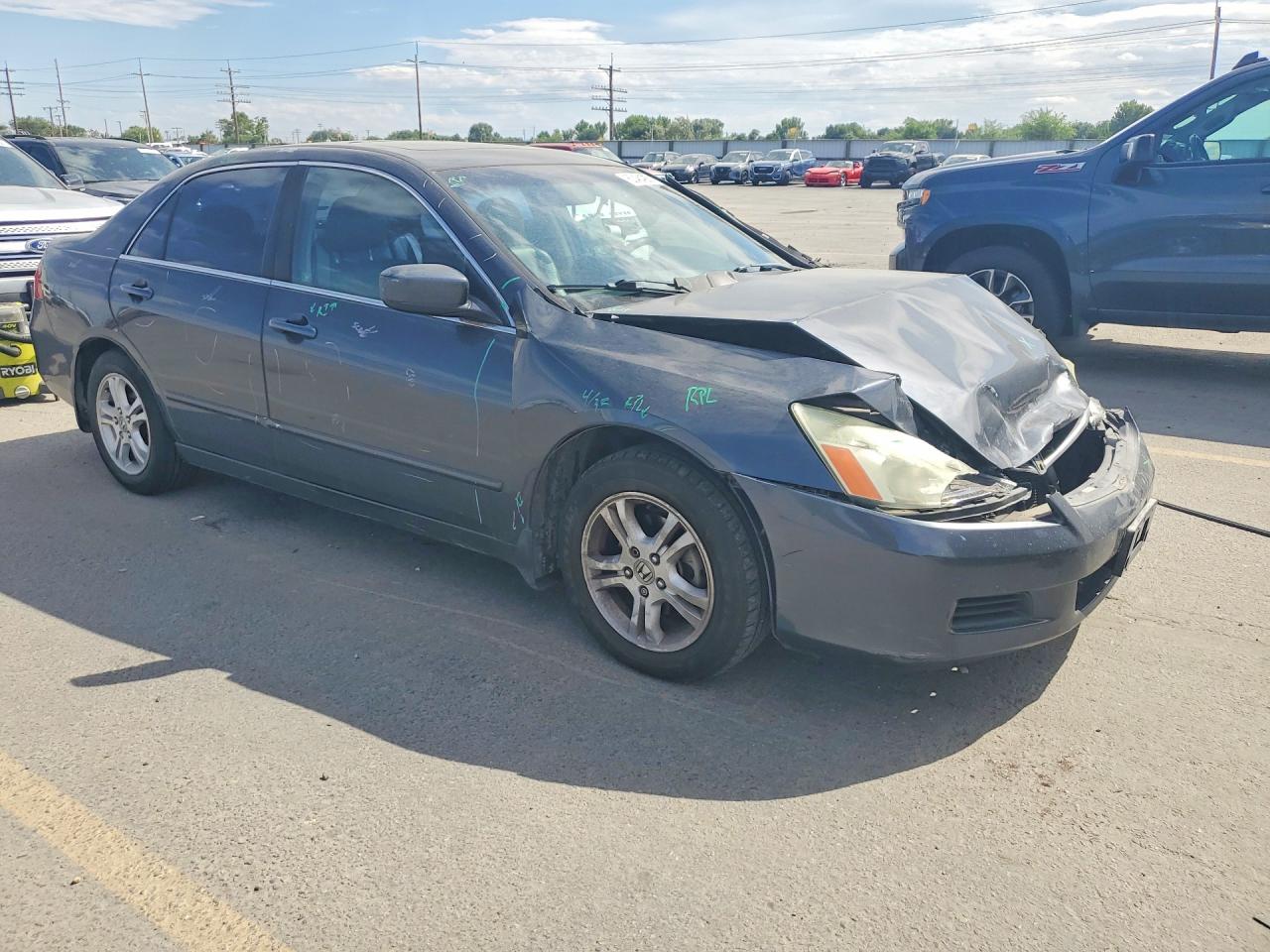 2006 Honda Accord Ex Charcoal vin: 1HGCM56846A025810