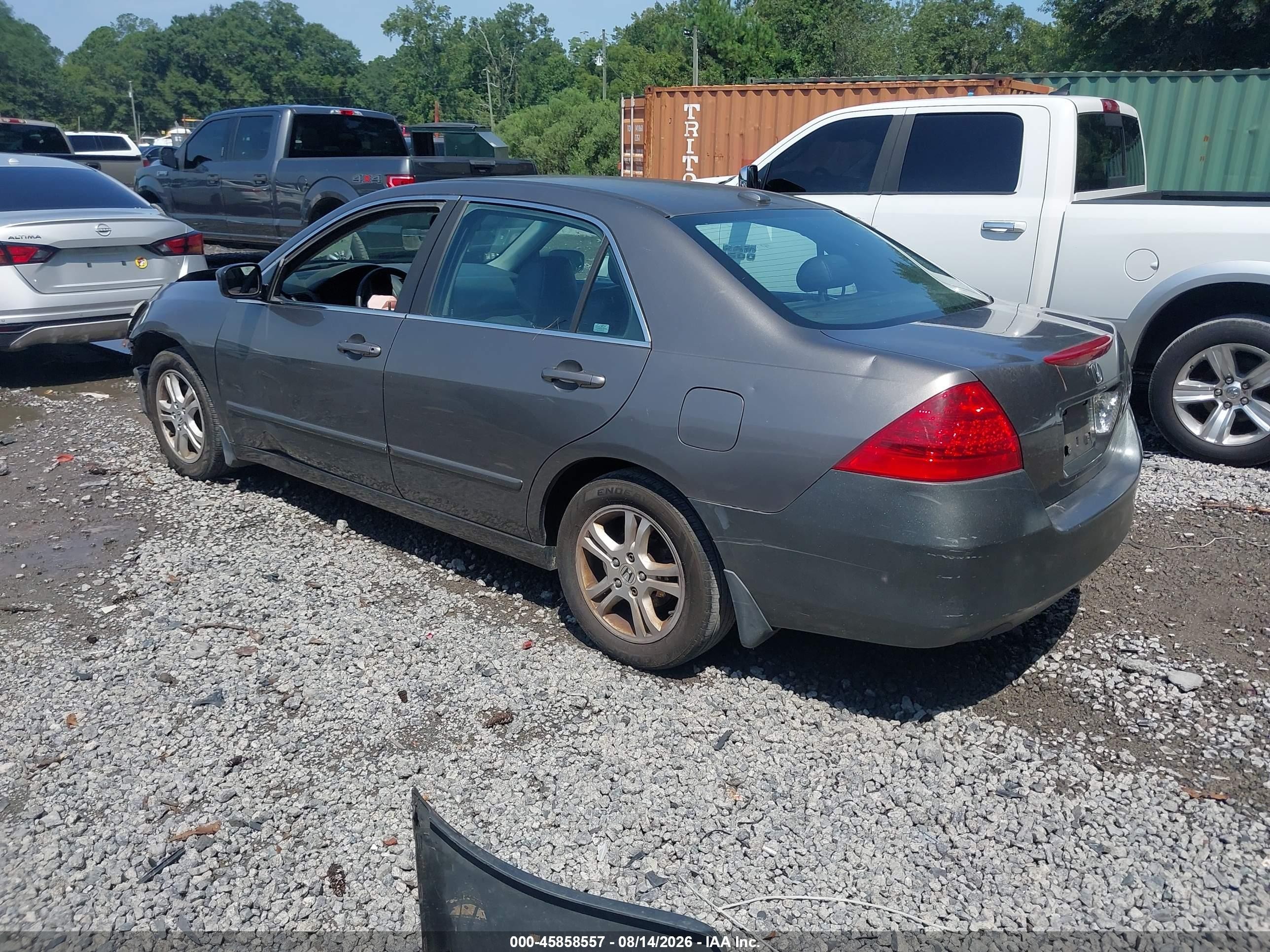 2006 Honda Accord 2.4 Ex Brown vin: 1HGCM56846A037195