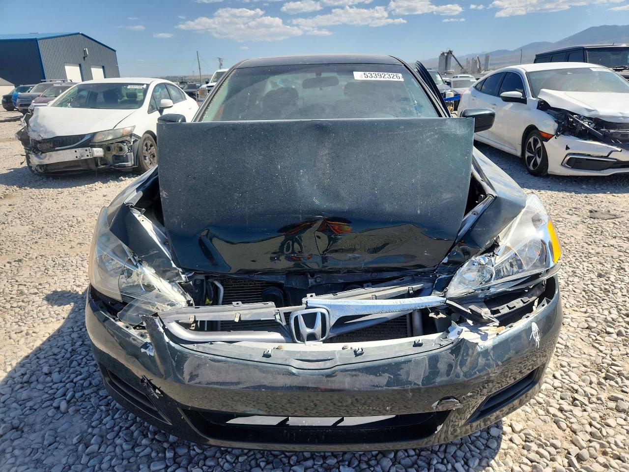 2006 Honda Accord Ex Black vin: 1HGCM56846A040971