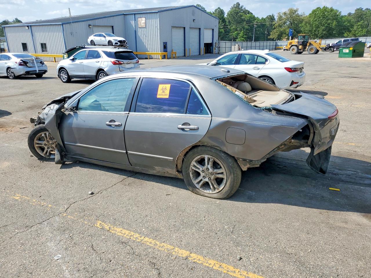 2006 Honda Accord Ex Gray vin: 1HGCM56846A057124