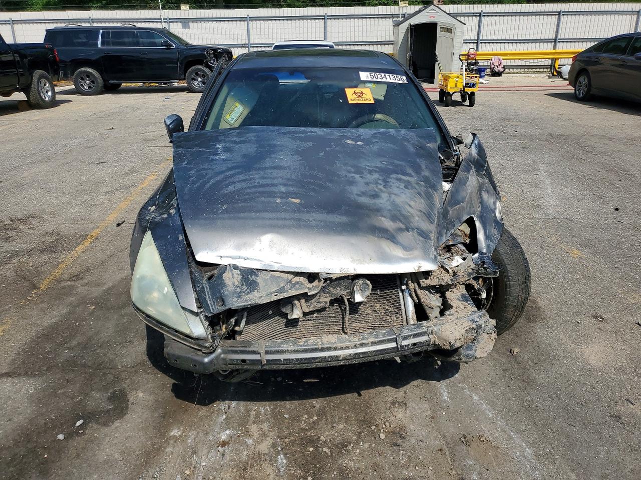 2006 Honda Accord Ex Gray vin: 1HGCM56846A057124