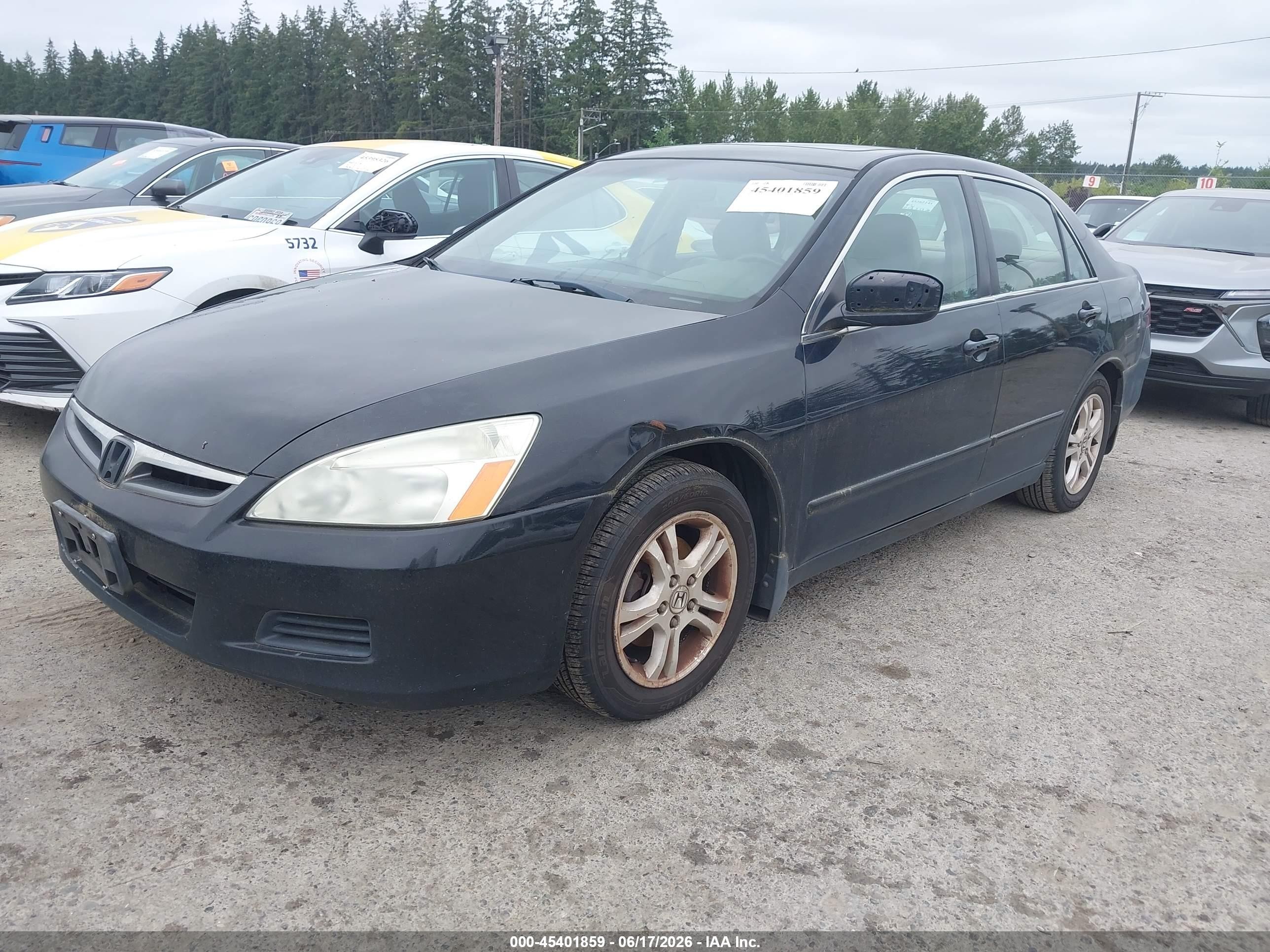 2006 Honda Accord 2.4 Ex Black vin: 1HGCM56846A105947