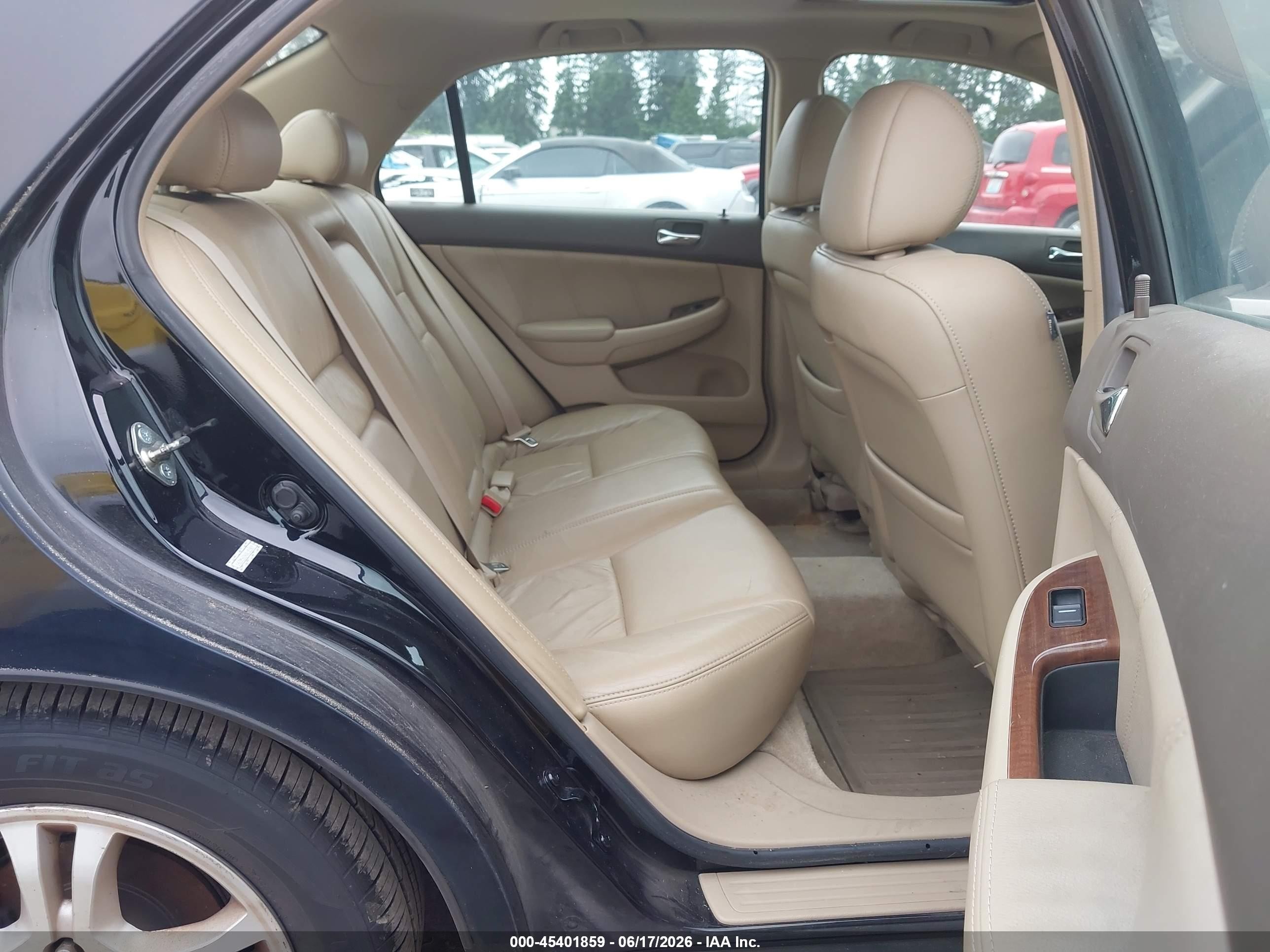 2006 Honda Accord 2.4 Ex Black vin: 1HGCM56846A105947
