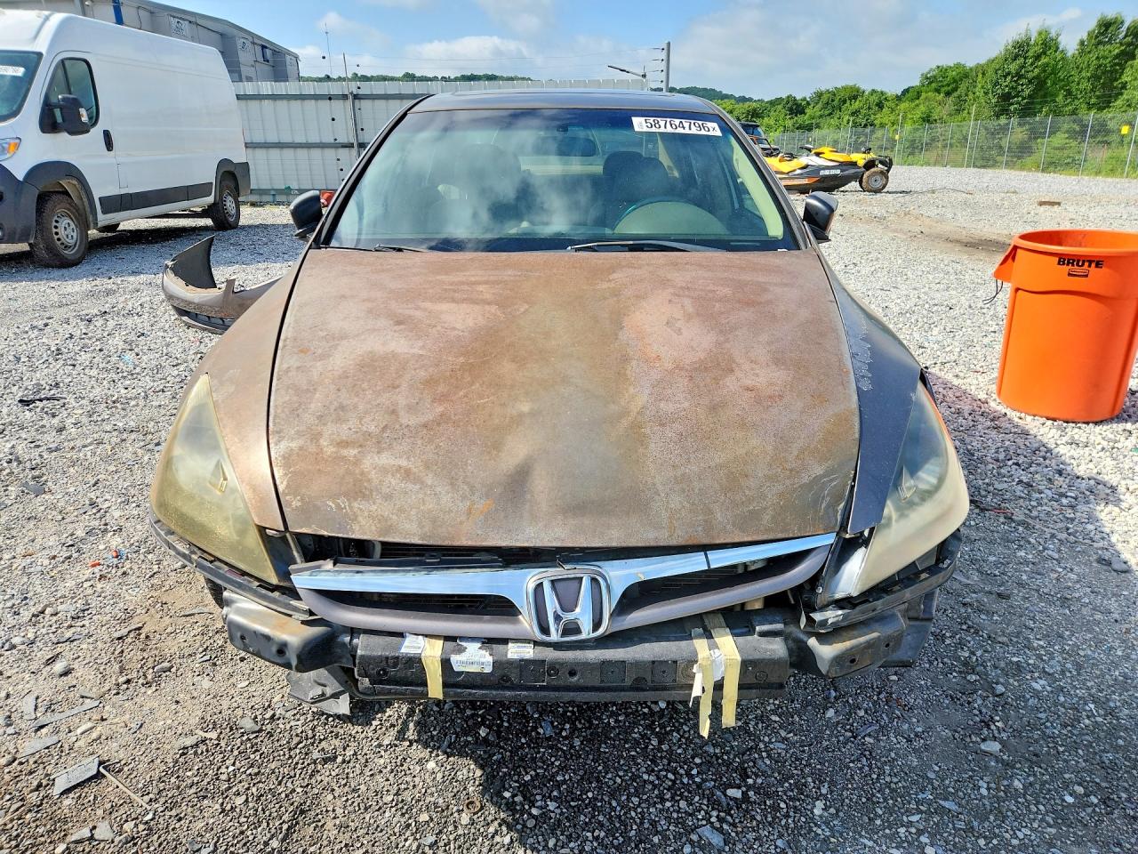 2006 Honda Accord Ex Серый vin: 1HGCM56846A126913