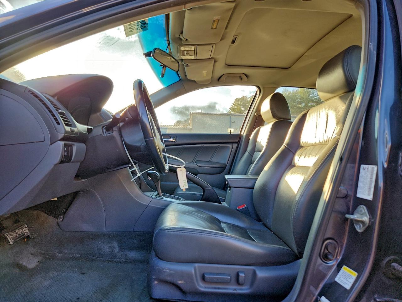2007 Honda Accord Ex Gray vin: 1HGCM56847A000200