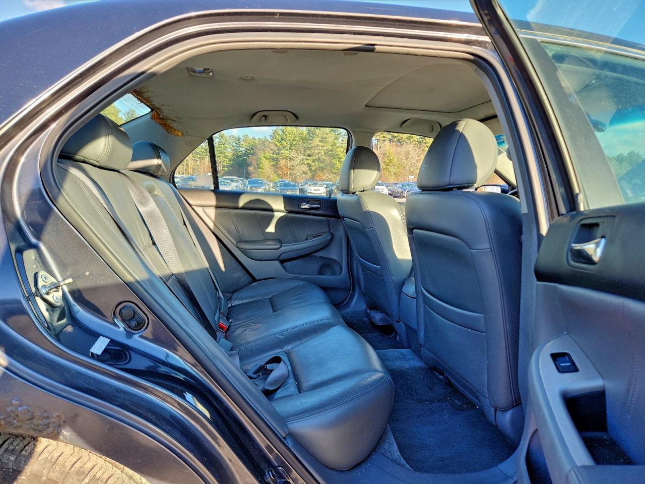 2007 Honda Accord Ex Gray vin: 1HGCM56847A000200