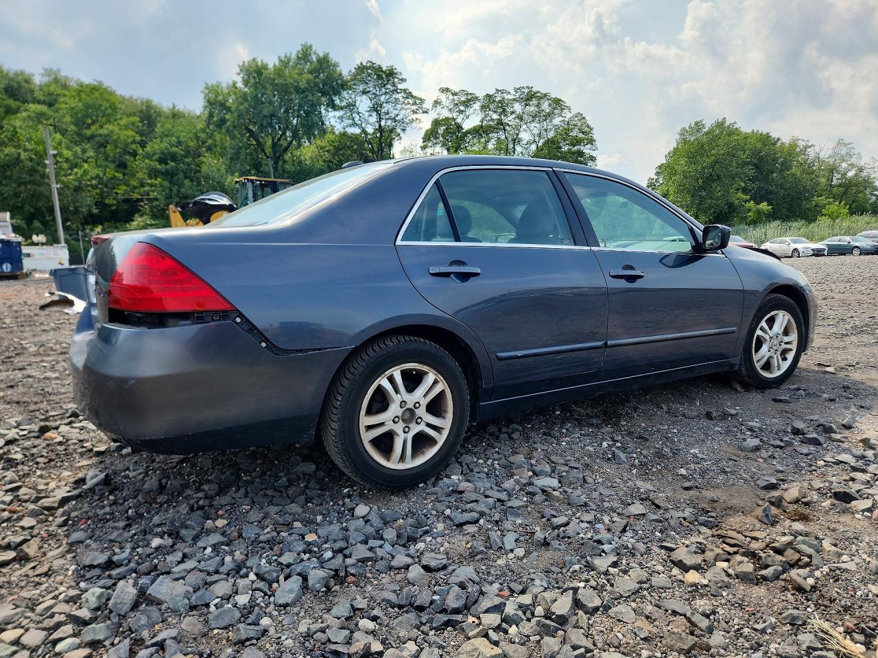 2007 Honda Accord Ex Серый vin: 1HGCM56847A023265