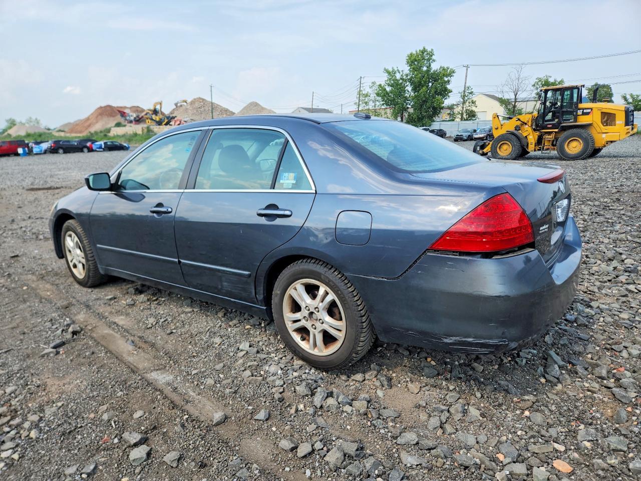 2007 Honda Accord Ex Серый vin: 1HGCM56847A023265