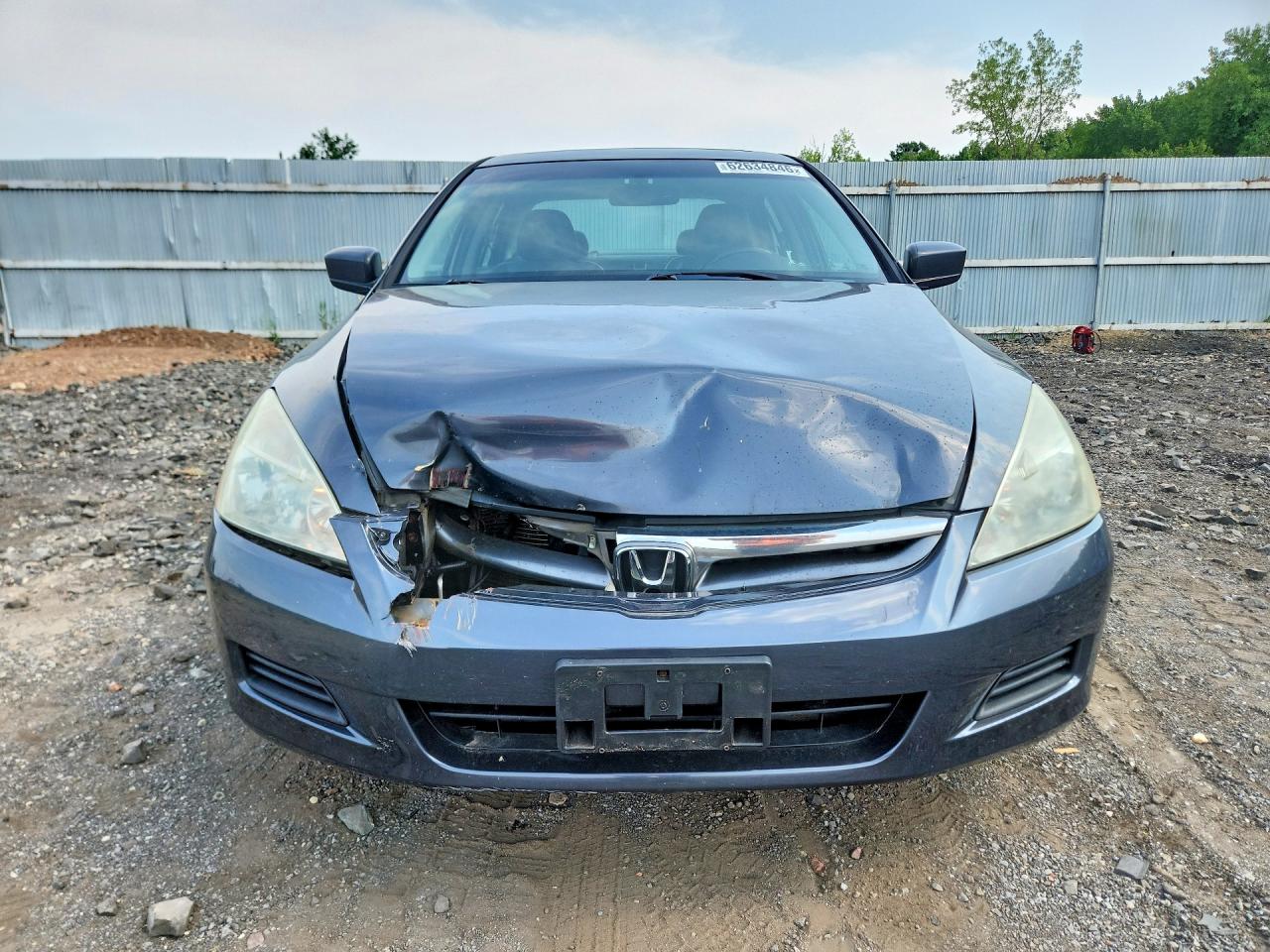 2007 Honda Accord Ex Серый vin: 1HGCM56847A023265