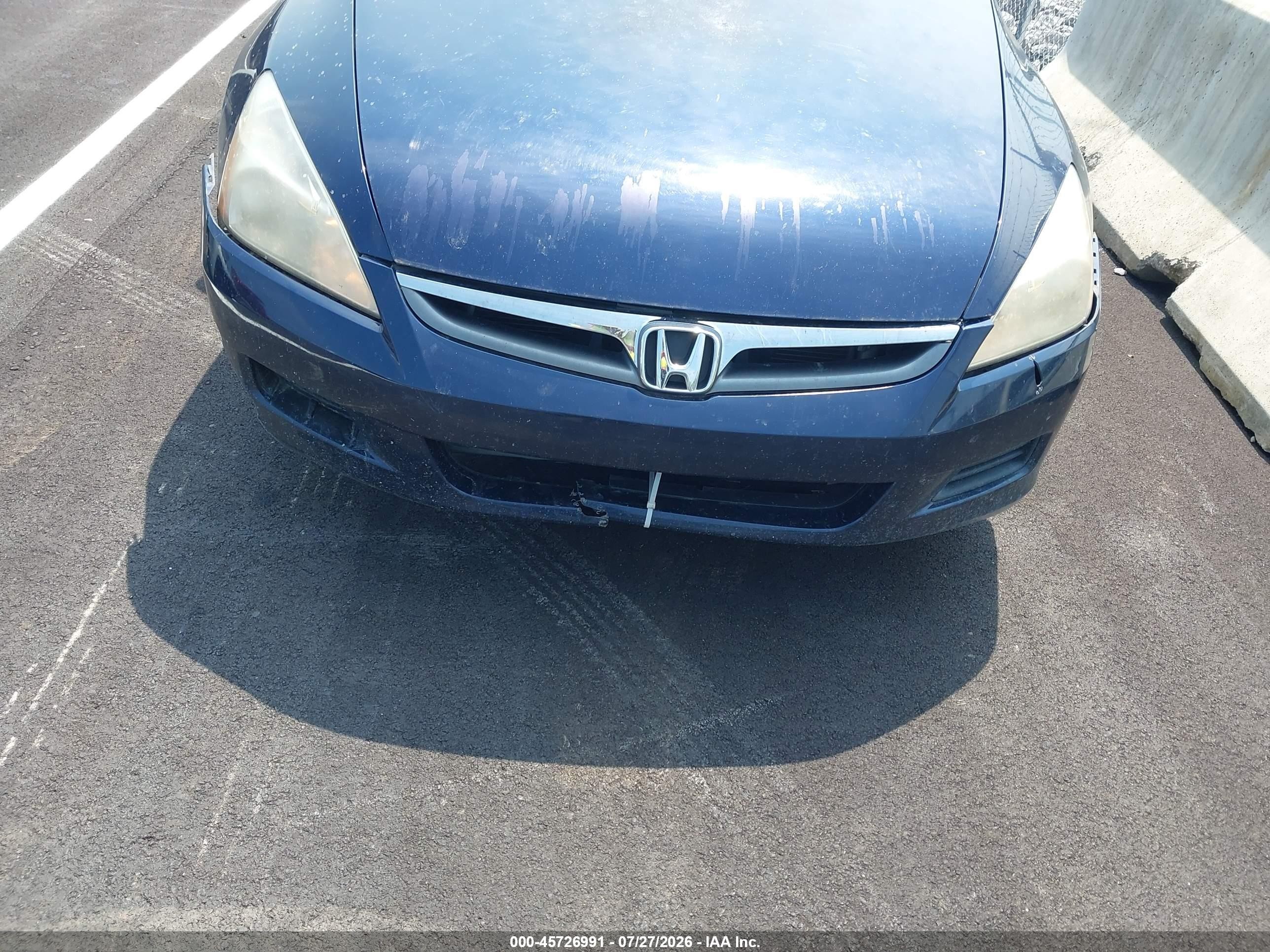 2007 Honda Accord 2.4 Ex Gray vin: 1HGCM56847A026957