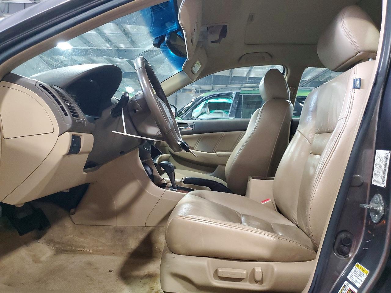 2007 Honda Accord Ex Brown vin: 1HGCM56847A060557