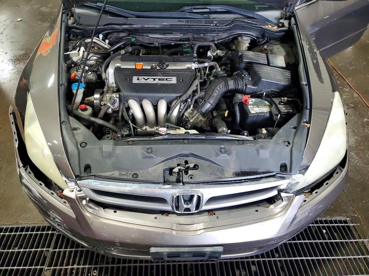 2007 Honda Accord Ex Brown vin: 1HGCM56847A060557