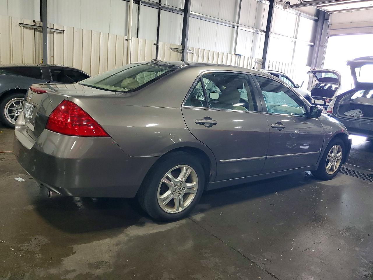 2007 Honda Accord Ex Brown vin: 1HGCM56847A060557