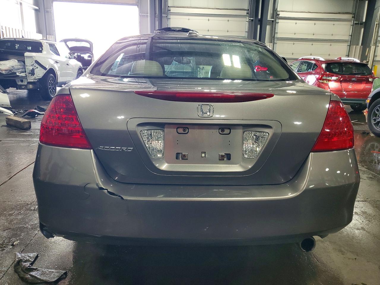 2007 Honda Accord Ex Brown vin: 1HGCM56847A060557