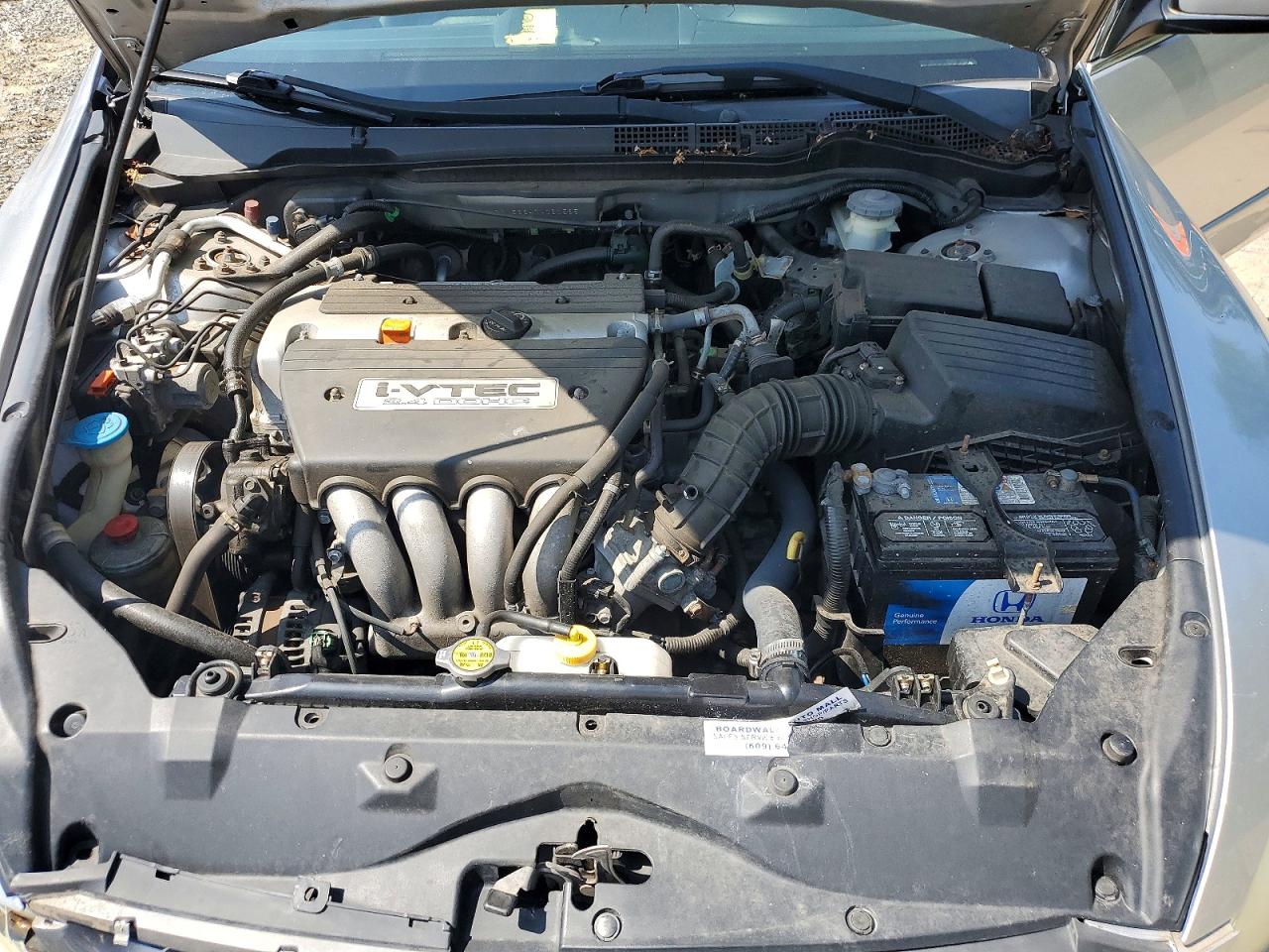 2007 Honda Accord Ex Silver vin: 1HGCM56847A080565