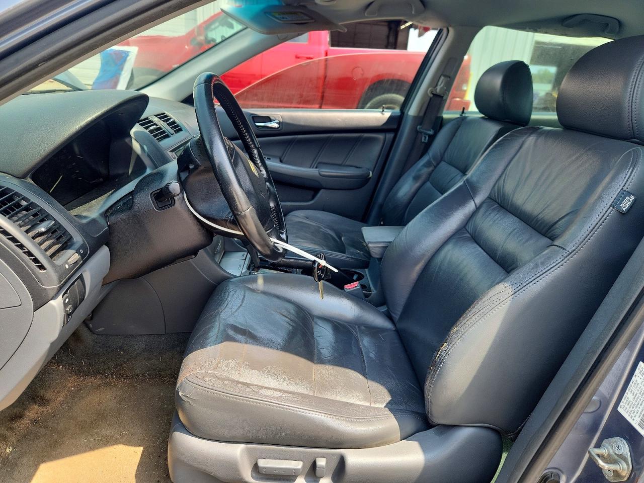 2007 Honda Accord Ex Синий vin: 1HGCM56847A087001
