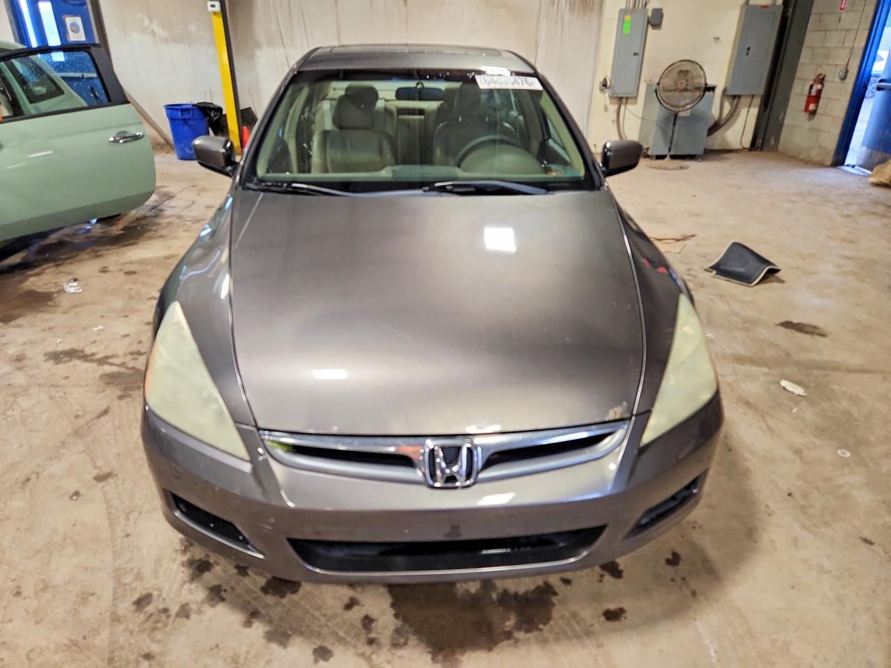 2007 Honda Accord Ex Gray vin: 1HGCM56847A088830