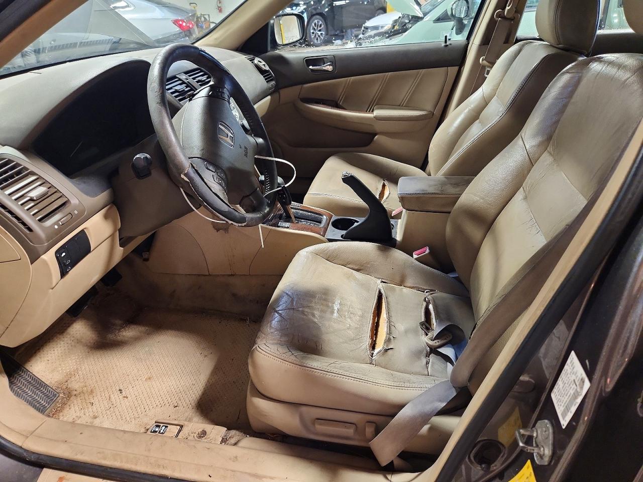 2007 Honda Accord Ex Gray vin: 1HGCM56847A088830